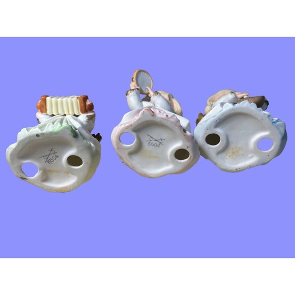 HOMCO Angel Figurine Set - Christmas Decor Musical Instrument Angel Figurines - Picture 13 of 14